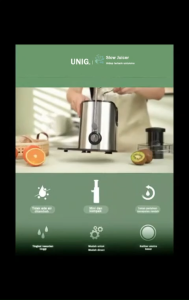 Multifungsi perasan jeruk Slow Juicer Extractor 2 Speed 350ML Blender Jus Buah Juice Extractor Screw Cold-Press Masticating automatic jus buah ampas terpisah Blender Maker