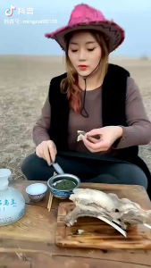 Mongolian Dori Knife JAPANESE KNIFE MONGOLIAN KNIFE Boning Knife Chopping Knife