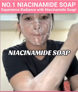 BMRS Niacinamide Gluta Premium 3PCS 10X Whitening Soap GLUTATHIONE PREMIUM WHITENING SOAP Anti-Aging