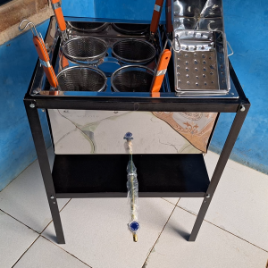 Dandang Mie Ayam 4 Lubang Lengkap & Panci Mie Kocok