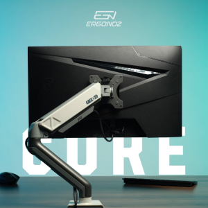 ERGONOZ ขาตั้งจอคอม แขนจับจอ ขาตั้งจอ ขาตั้งจอคอมพิวเตอร์ Monitor Arm รุ่น CORE สำหรับหน้าจอ 17 - 32 นิ้ว