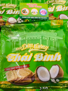 Combo 10 gói Bánh Dừa Nướng Quảng Nam gói 150gr - Dừa nướng thái bình quảng nam đặc biệt - Đặc sản miền trung Út Duyên