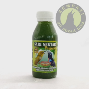 SEMPATI Sari Nektar Nectar Hijau Propolis Vitamin Nutrisi Suplemen Protein Pakan Makanan Harian Burung Pleci Nektar Kolibri Pleci Konin Cucak Ijo Jenggot Sari Bunga Dan Buah SRNBMW