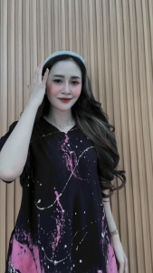 Daster Rayon Premium Daster Busui Resleting Depan Anti Luntur