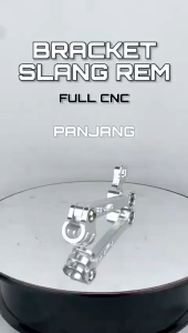 Breket Selang Rem Depan Model CNC Universal Dudukan Selang Rem Pangkon Selang Rem Depan Universal Motor Universal