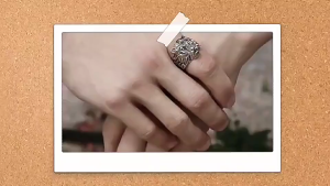 Cincin Pria Kepala Harimau Zirah Kuning Gaya Retro Vintage Model Terbuka