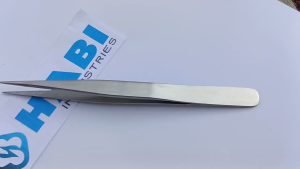Pinset Lurus Stainless Steel Laboratorium