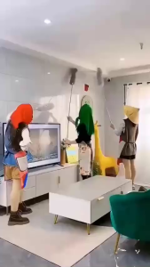 [HCM] Chổi Quét Trần Nhà Có Cán Điều Chỉnh Độ Dài Tới 28m Cây Phất Trần Quét Mạng Nhện Lau Chùi Bụi Bẩn Trên Cao