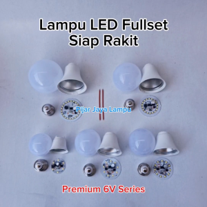 Paket Lampu LED Premium Full Set Siap Rakit 5 7 9 12 15 18 20 25 30 40 Watt