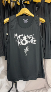 ShopAoi - Singlet My Chemical Romance Lekbong Koas Tanpa Lengan Band