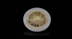 Lampu Kipas Angin Remote Plafon Fan Ceiling 2in1 30W Kipas Rendah Lampu Langit-Langit Ruang Tamu Dapat Diredupkan Lampu Kipas Remote Control Yang Dapat Diredupkan Dengan Lampu LED