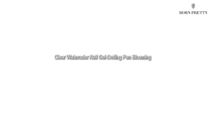 BP 2pcs/set 10ml Watercolor Gel Nail Transparent Soak Off UV LED Nail Art UV Gel Varnish Function Gel(1*color gel)