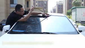 2 เมตร ยางขอบกระจกรถ กันน้ำกันฝุ่น สติ๊กเกอร์ซิ่ง แถบซีลยาง แถบยางติดขอบกระจกรถยนต์