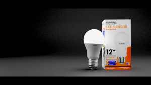 Lampu Bohlam LED Sensor Cahaya Otomatis Malam Ecoking 10 12 18 25 35 45 Watt