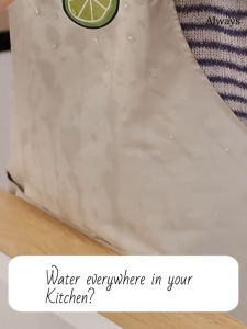 Modern Sink Water Splash Guards Washing Baffle Board With Viscose Kitchen Waterproof Countertop Protector