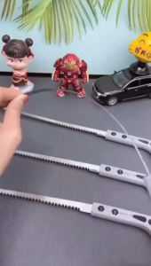 MO355 Gergaji Gagang Kayu Gergaji Kecil Jepang Lancip Soft Handle Plas