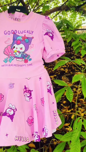 Angel Baby Kid Cartoon Kuromi Swimming Clothes Girl Swimwear Kids Swimming Suit Baju Renang Budak