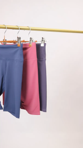 FitYoga Peach Hip Yoga Short Pants Slim Elastic High Waist Tight Bottoming Fitness Pants Exercise Tights