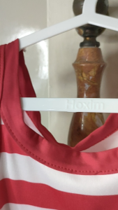 Dress Anak Perempuan Import Size Tanggung Model Garis-Garis Besar Cat Bordir Tanpa Lengan Terbaru