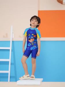 Paw Patrol Boys Swimsuit: 2024 New Style Children One-Piece Swimsuit