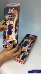 Combo Bó bảo vệ đầu gối dạng quấn dính PJ PJ-758A cao cấp (Xanh đen) 2 chiếc