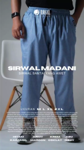 Sirwal Madani: Celana Santai Sunnah untuk Pria