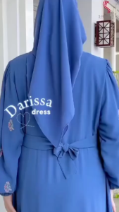 Darissa Dress Gamis Wanita Dewasa Terbaru 2024 Elegan