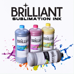 KGS Sublimation Ink Brilliant 1 Liter CMYK for Sublimation Printers