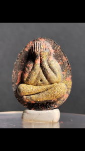 1117 Thailand Buddha Amulet 泰国佛牌. Phra Pidta Jambo Plodni Run Raek. Luang Phor Sin. Wat Lahan Yai. BE2565.