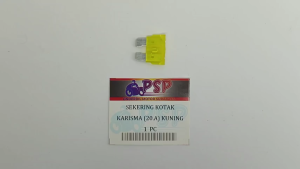 Sekering Karisma 20A (Warna Kuning) - Fuse DX Micro Fuse Mikro Sekring Tusuk Tancap Kotak Besar 20A