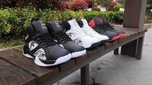 Fashion Basketball Shoes for Men Anti-skid High-top Shoes Casual Outdoor Shoes