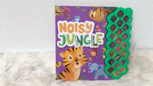 Noisy Jungle Sounds Board Book With 22 Animal Sounds!