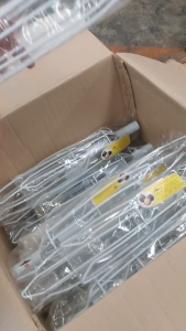 ตะกร้อสอยมังคุด ที่สอยมังคุด PVC ที่เก็บมังคุดตราค้างคาว ที่เก็บผลไม้ แข็งแรง ทนทาน ช่วยเก็บมังคุดได้สะดวกรวดเร็ว