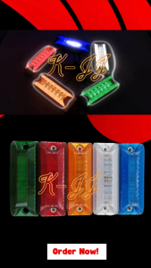 24V SHILIDUO SD-4044 LED Lampu Sisi Lampu Penanda Sisi Lampu Tepi (Cahaya Terseba) Lori Treler Trak Bas