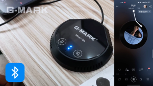 Speaker USB G-MARK Micro Go 360° Mikrofon Konferensi USB Omnidirectional Dengan Bluetooth Plug and Play Kompatibel dengan Komputer untuk Rapat Online Obrolan Video / Audio Skype Gaming