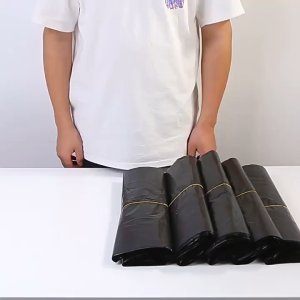 2* 50pcs 32*52cm High Quality Disposable Garbage Bag Convenient Black Thick Grabage Bag