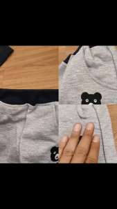 MASYKEN BEAR BORDIR -  Celana  Pendek Anak Laki - Untuk Usia 1-14 Tahun
