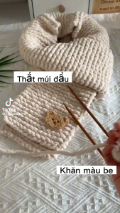 {DIY} Set nguyên liệu đan khăn nhung mềm mại [có video hướng dẫn]