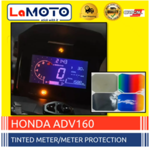 Honda ADV160- Tinted Meter/ Meter Screen Protector - Oracle brand Tinted