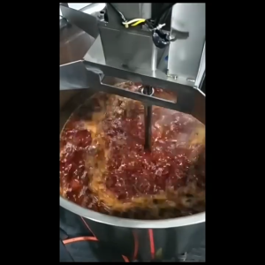 🔥🔥CHRIS 140L Automatic Sauce Sambal Paste Pes Stir Frying Pot Stirrer Auto Cooking Machine Mesin Pengacau Sos Stirring Cooker Mixer 炒料机