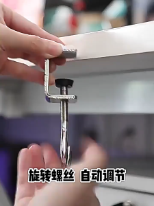 Home Office Multifunction Punch-Free Storage Hooks / Cute Portable Desk Side Hook /Anti-Rust Strong Load Bearing Backpack Hanger