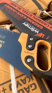 SUPER TAJAM !! WLMR Gergaji Kayu LAPIS KARET 18 Inch Inci 450 mm Gergaji Potong Hand Saw Wooden Termurah Berkualitas TAJAM