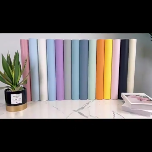 Wallpaper Stiker Dinding Kamar Tidur Motif Pastel Polos 45CM X 1M MOTIF POLOS CANTIK