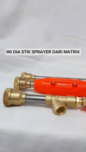 MATRIX Stik Power Sprayer 20cm 30cm 45cm / Stick Gun Mesin Steam Cuci Mobil Kendaraan