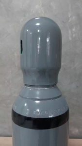 ถังไนโตรเจน ขนาด 0.5 คิว ทรงอ้วนเตี้ย หัววาล์ว CGA580 สินค้าใหม่ มือ1 มีก๊าซเต็มถัง พร้อมใช้งาน ( ไนโตรเจน Nitrogen N2 )