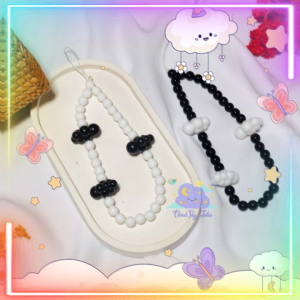 Gantungan HP Lanyard Handphone Manik Seri BW CLOUDY Strap Phone