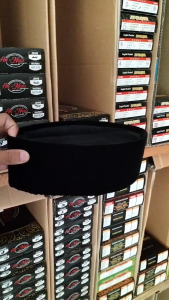 Peci Hitam An Nisa Kopiah Dewasa Pria Kopiah Santri Songkok Hitam Polos Tinggi 6 7 8 9 10 Cm Bludru Kualitas Super Halus Lembut
