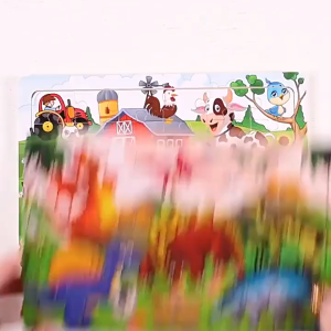 Puzzle Anak - Motif Karakter - Mengasah Otak Anak - Puzzle Edukasi