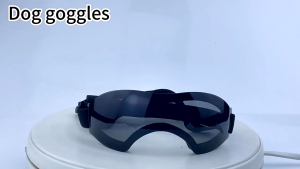 【Exclusive】 Whisker Kellnny Windproof Dogs Sun Protective Adjustable Pet Travel Sunglasses