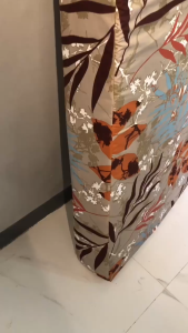 FOAM COVER - LONG ZIPPER (SEMICOTTON - RANDOM DESIGNS/COLOR!) (HINDI KUMUKUPAS)